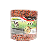 Rola fir portocaliu negru Ø 3.5 mm 6x0.25mm ss 0.9 ohm m 500m gard electric breckner germany bk87577 – 3.5mm – 500m – imagine 1